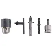 5Pcs 1.5-10mm 3/8-24UNF Drill Chuck Set Drill Adapter Changed Wrench Into2623