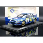 【MASH-2館】現貨特價 SOLIDO 1/18 SUBARU IMPREZA S5 WRC 22B #4 1997