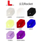 L-STYLE FLIGHT L ROCKET (L5) 鏢翼 一盒3入 飛鏢專賣 共8種顏色