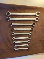 Granco 9 Pc Flare / Box 12point Wrench Set Made In USA New Old Stock