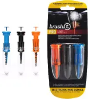 Brush T Golf Tees
