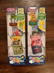 Little Tikes Story Dream Machine Sesame Street X2 - Oscar the Grouch & Big Bird