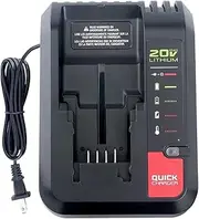 PCC692L 20V MAX Battery Charger for 10.8V-20V Li-Ion Battery Charger, 2A Output, 100V-240V Input
