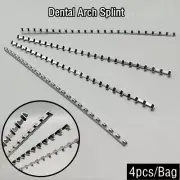 4PCS Dental Arch Splint Orthodontic Jaw Fracture Accessories Disposable Arch Bar