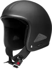 Redbike RB-670, open face helmet , color: Matt-Black , size: XXL