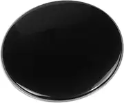 Luwecf Snare Drum Muffler Components, Externally Mounted Drumhead for Percussion, Black, 16inch