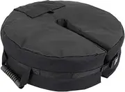 Patio Umbrella Base Weight Bag 18"" Round Sand Stand Detachable Weatherproof Parasol Umbrella Weights Sand Bags, Heavy Duty, for Flagpole or Outdoor Patio Umbrella Stand