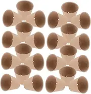 BESPORTBLE Nursery Plant Pots 60 Pack Pulp Seedling Starter Trays Round Drainage Cups for Home Balcony Garden Planting