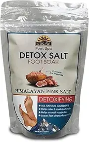 Himalayan Pink Salt by Okay for Unisex - 8 oz Cleanser