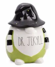 RAE DUNN Dr Jekyll Gnome Canister with lid Brand NEW in Box