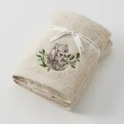 Pilbeam Living Wombat Hand Towel Set of 2 (1 Plain)