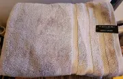 Bath Sheets Tahari Home Premium Beige 35" x 60" 3 100% Cotton New Soft Luxury