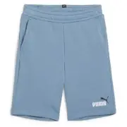 Puma Essentials TwoTone Drawstring Shorts Youth Boys Blue Casual Athletic Bottom
