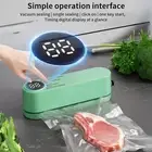 Handheld Food Vacuum Sealer Portable Mini Wireless with Strong Suction
