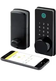 Lockstar S110BBL-F Bluetooth Fingerprint App Control Keypad Smart Door Lock