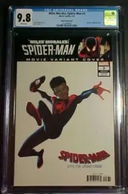 CGC 9.8 MILES MORALES: SPIDERMAN #3- MOVIE VARIANT! 2019 MARVEL COMICS