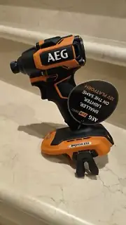 AEG BSS18SBL-0 Compact Brushless 18V Li-Ion 3-Speed Impact Driver - SKIN ONLY