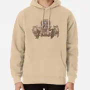 Freya Driving Her Cat Chariot Pullover Hoodie S-3XL