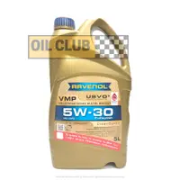 在飛比找蝦皮購物優惠-油品部 RAVENOL VMP 5W30 5L全合成機油