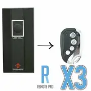 3 x B&D MPC3/MPC4/TX315 Compatible Garage/Gate Remote Cloner BND - FREE Battery!