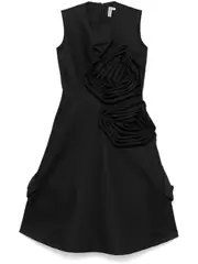 [COMME des GARCONS] Floral Dimensional Dress