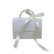 10pcs/lot Portable Party Wedding Favor Gift Boxes Chocolate Treat Candy Gift Bag Baby Shower Birthday Party Decoration