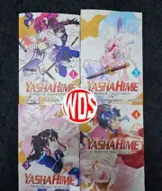 YashaHime - Princess Half-Demon Manga volume 1-4 English Version Comic Book New