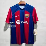 （現；代購球員/球迷版）全新正品代購NIKE BARCELONA2023/24巴塞隆納巴薩短袖球迷版足球衣