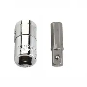 1/4 Square Drive To 1/4 Hex Shank Socket+1/4 Drill Socket Adapter High Quality
