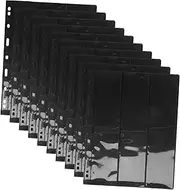 Ciieeo Tool 10pcs Stamp Pages for Booklets Holder Postage Collecting Supplies
