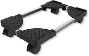 Pc Stand Floor PC Tower Stand Cart, Mobile Adjustable CPU Holder with Rolling Caster Wheels, PC Riser fit Most PC Case CPU Stand(Black)