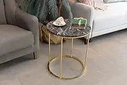 Black Marble Coffee Table (Medium)