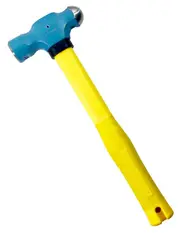 Mumme 7HBPNFRHY0.900 - Ball Pein Hammer - 900g Normalised Pinned Head - Yellow Fiberglass Handle