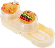 [Beavorty] Leak Proof Contacts Lens Storage Case with Organizer Tweezers Fun Animal Design