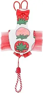 ROMISBABA 1Pc Lightweight Bird Diaper Flight Suit Parrot Clothing for Parakeets Cockatiels Pigeons Cute Printed Design Easy to Wear Accessory Random Color