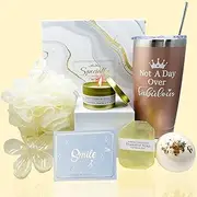 Birthday Gifts for Women,Happy Birthday Gift Set Relaxing Bath Spa Gift Basket,Unique Gift Ideas for Her/Mom/Sister/Female Friends/Wife/Girlfriend/Daughter,Birthday Gifts for Women Who Have Everything