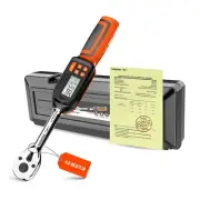 SUZUME Digital Torque Wrench 3/8 Drive (4.9-99.6 Ft. Lb/ 6.6-135 N.m)±2% Hi