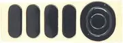 0.8mm Mouse Feet Mouse Skates for logitech G304 G305 Wireless Gaming Mouse Feet Replacement (0.8mm, Smooth Glide, Pure PTFE)