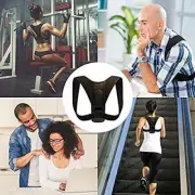 Posture Corrector Adjustable Clavicle Brace Prevent Slouching Relieves Neck,Back