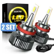 4 PCS LED H11 Light Bulbs 1:1 Mini Size 400% Brighter 6500K White Plug & Play O