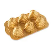 Nordic Ware High Quality Aluminum Beehive Cakelets Pan Wit 3 Cup Capacity