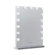 NNEDSZ Hollywood Makeup Mirror With Light 15 LED Bulbs Lighted Frameless