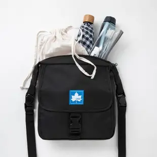 日本Book書籍包 LOGOS 加拿大楓葉 登山露營品牌 黑色多功能兩用包 手提包斜背包側背包 腰包收納包 雜誌附錄