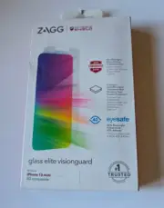 NEW ZAGG InvisibleShield Glass Elite VisionGuard for Apple iPhone 13 Mini
