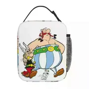 c483 Asterix And Obelix Lunch Bags Insulated Lunch Tote Portable Bento Box Resuable Picnic Bags for Woman Work Kids School k483
