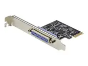 StarTech.com 1-Port Parallel PCIe Card, PCI Express to Parallel DB25 LPT Adapter Card, Desktop Expansion Controller for Printer