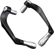 Motorcycle Handlebar Grips Guard Brake Clutch Levers Protector for CBR600RR CBR900RR CBR1000RR CBR 600RR 900RR 929RR 1000RR 600(Silver-A)