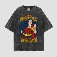 在飛比找蝦皮購物優惠-Princesses To Be Saved 復古 T 恤款