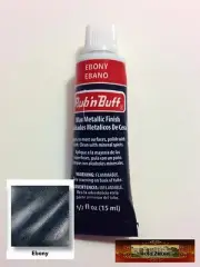 M00276-FS MOREZMORE Fresh Amaco Rub 'n Buff EBONY BLACK Wax Finish