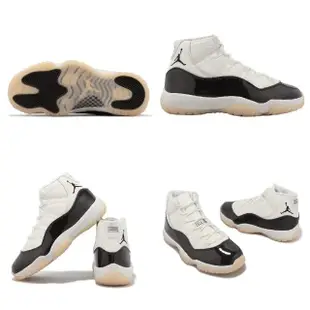 【NIKE 耐吉】Wmns Air Jordan 11 Retro Neapolitan 女鞋 男鞋 AJ11 黑 米(AR0715-101)